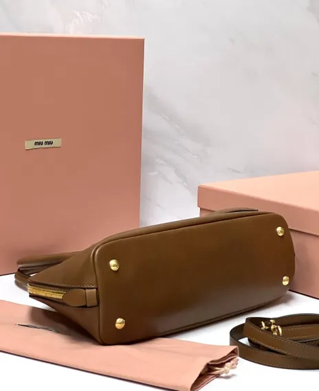 Сумка MIU MIU Aventure, коричневая