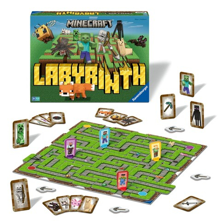 Настольная игра Ravensburger 247714 Лабиринт Minecraft 247714