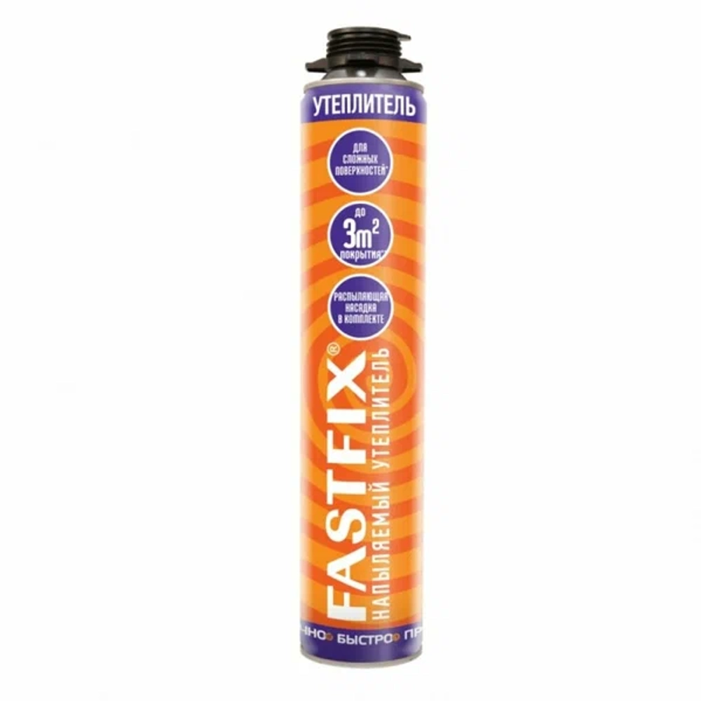 Утеплитель напыляемый полиуретановый Penoplex Fastfix 850 мл