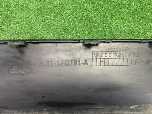 Юбка заднего бампера Ford Fiesta Мк6 (2008-2019) хэтчбек