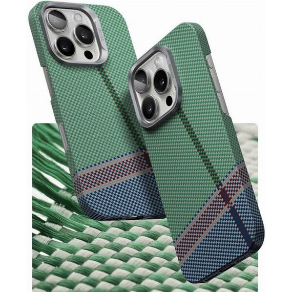 Чехол Benks ArmorAir Case built with Kevlar® 600D для iPhone 16 Pro 6.3&quot; Страстный Зелёный (PassionGreen)