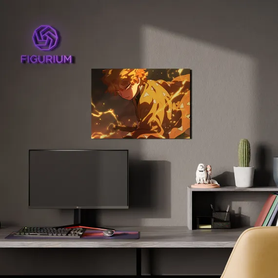 Постер Zenitsu Agatsuma - Demon Slayer