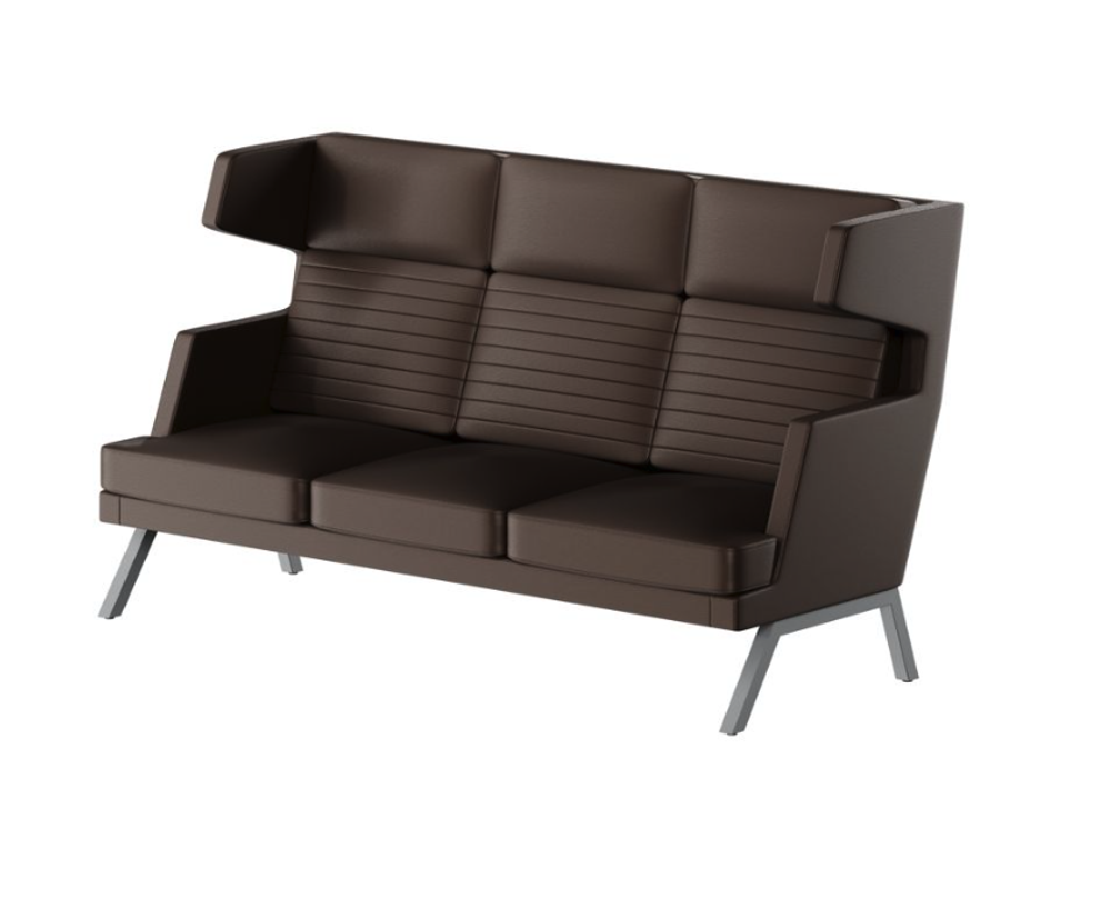 Диван трехместный с высокой спинкой ALD-03 АЛДО