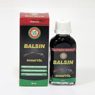 Средство для обработки дерева Ballistol Balsin Schaftol 50мл (красно-бурое)