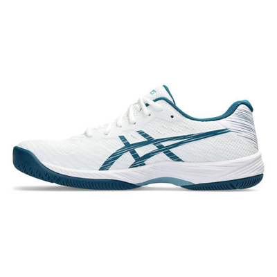 Мужские теннисные кроссовки ASICS Gel-Game 9 All Court Shoe Men - White, Petrol