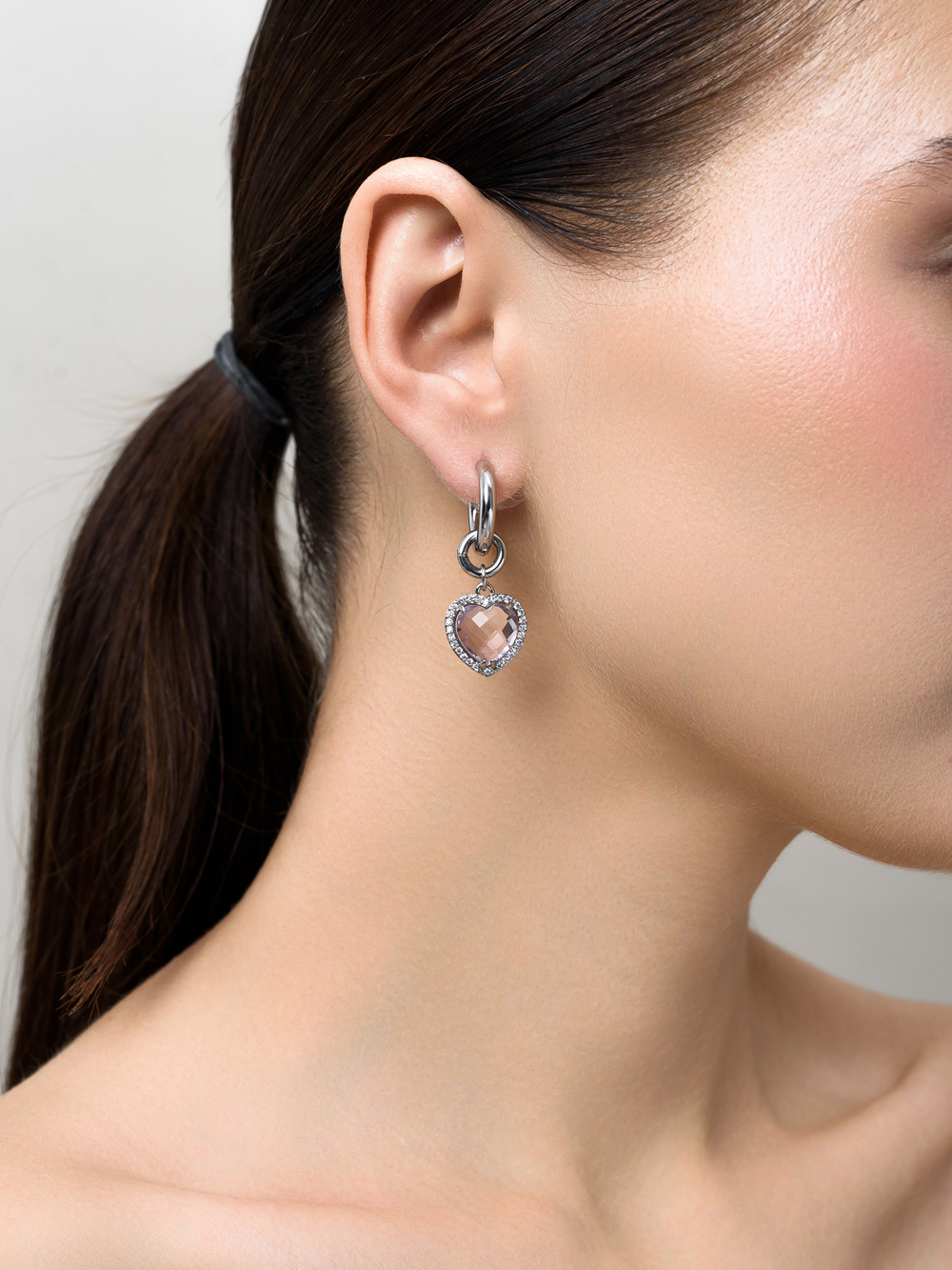 Серьги "Whale Royal Love" silver
