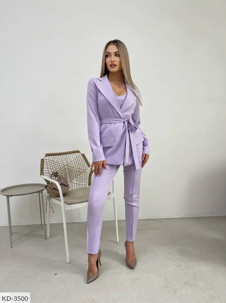 Костюм тройка KD-3487 Фабрика Моды