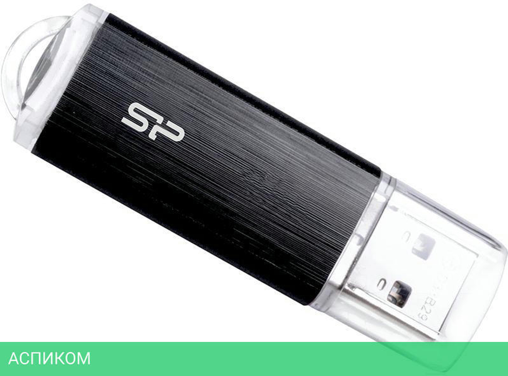 USB Flash-накопитель Silicon-Power Ultima U02 32GB черный (SP032GBUF2U02V1K)