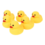 Набор игрушек для купания "Уточки" (6шт.), в пакете