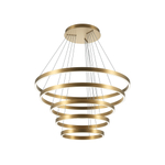 Подвесная светодиодная люстра Maytoni Rim MOD058PL-L200BSK