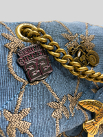 Сумка PINKO текстильная с нашивками купить