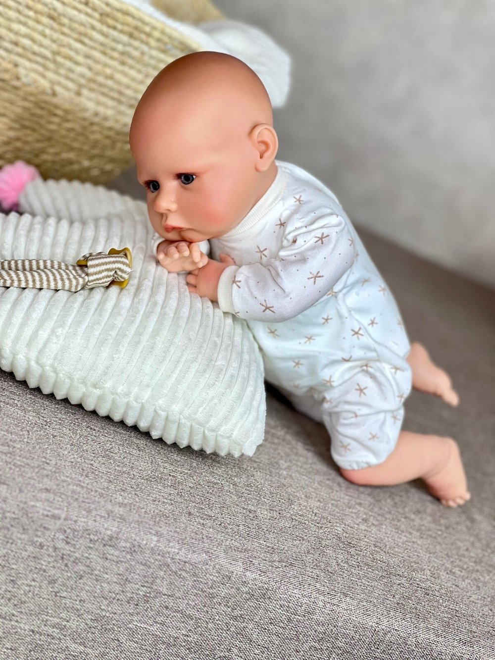 Кукла Реборн Nines 40см ADRI мягконабивная (N0247)