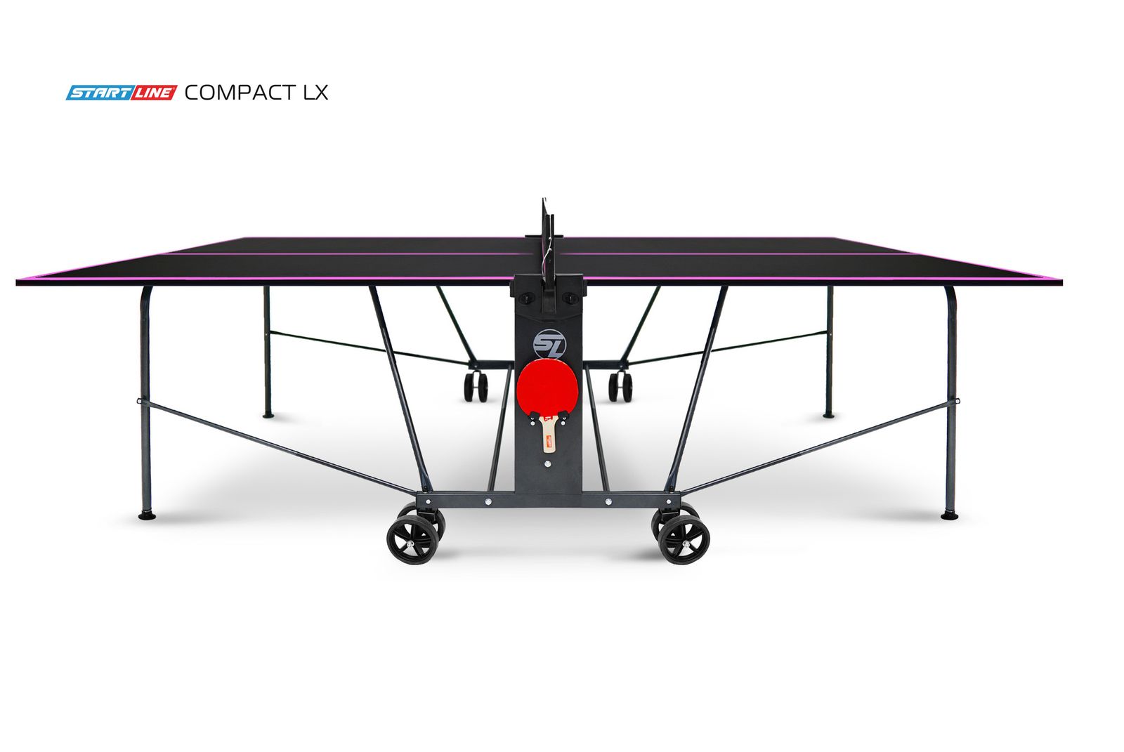 Стол теннисный Compact LX Black фото №2
