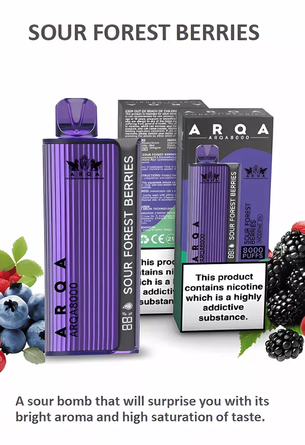 Arqa - Sour Forest Berries (2% nic)