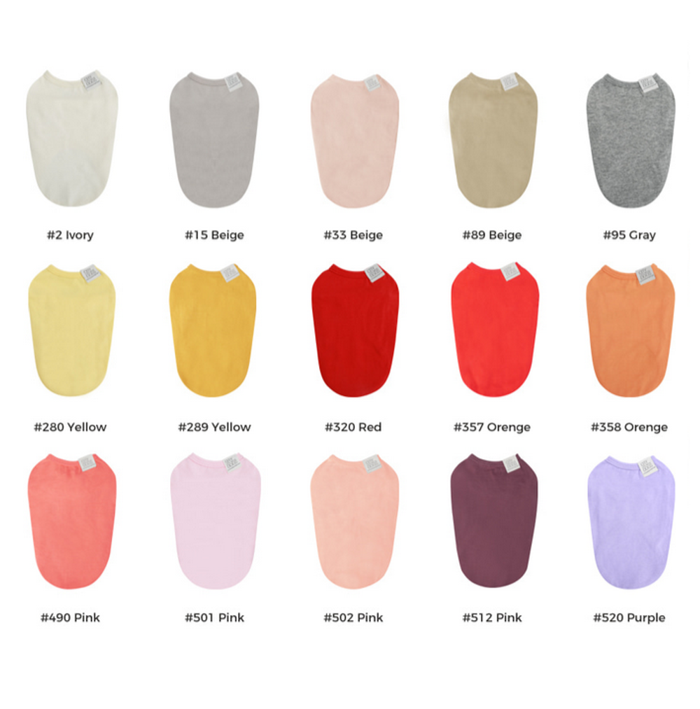 586 Майка однотонная "Puppy Angel MAC Daily"