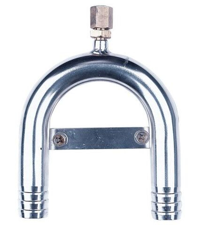 Вентилируемое антисифонное колено, нерж. сталь (10247870)