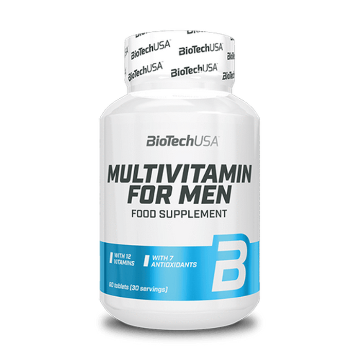 Мультивитамины для мужчин, Multivitamin for Men, BioTechUSA, 60 таблеток