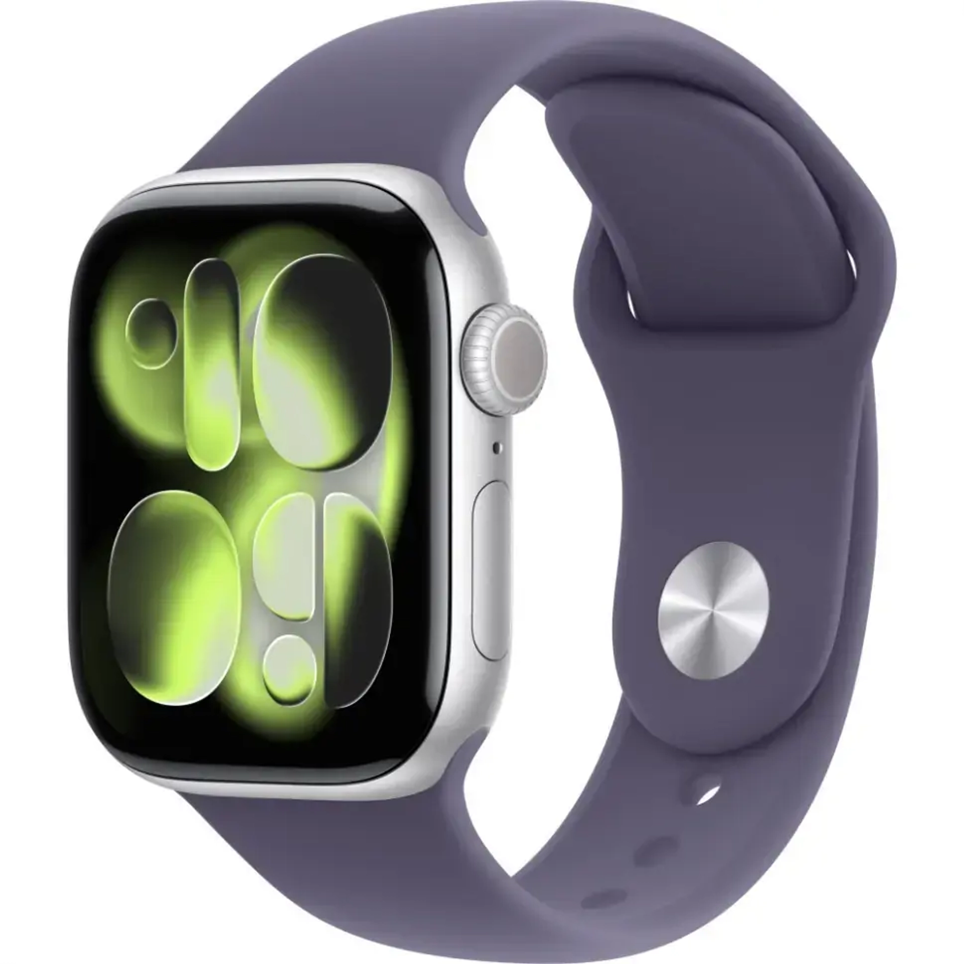 Умные часы Apple Watch Series 11 42mm Silver Aluminum Case with Purple Fog Sport Band