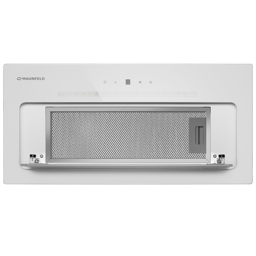 Кухонная вытяжка MAUNFELD TRAPEZE 602SGG белый