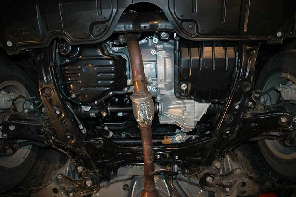 Защита картера и КПП Sheriff для Toyota Camry VI (XV40) 2006-2011 арт.24.1544