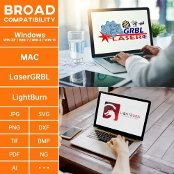 SCULPFUN S9 Лазерный гравер, 90 Вт эффект, высокоточный ЧПУ лазерный гравировальный станок для резки