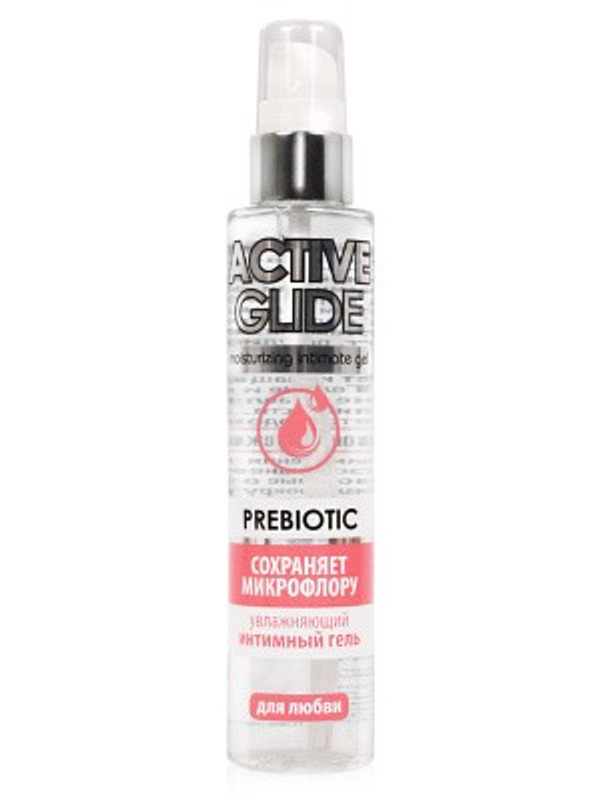 Увлажняющий интимный гель с инулином ACTIVE GLIDE PREBIOTIC ( 100 мл)