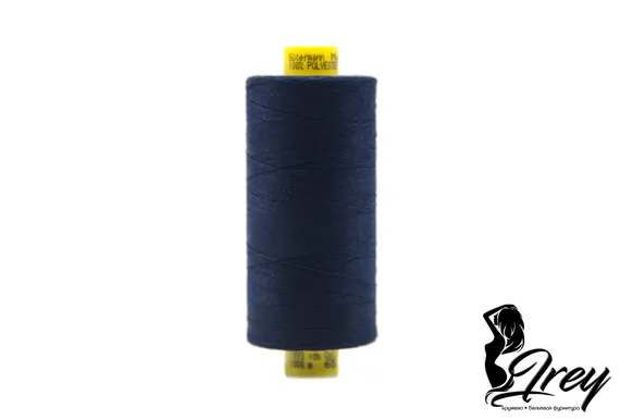 Нитки Guetermann MARA 150/1000 м, темно-синий 061