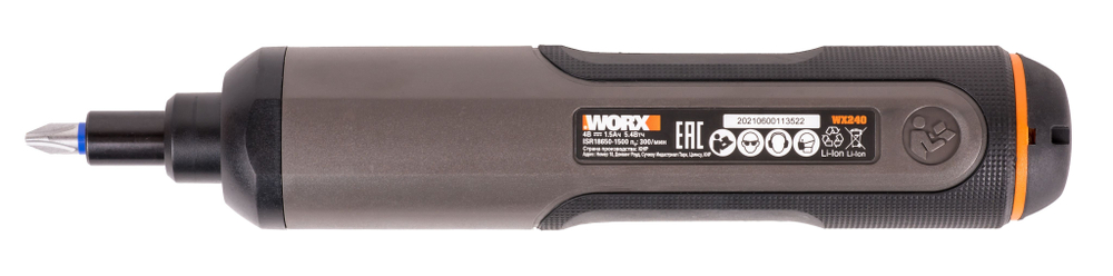 Отвертка аккумуляторная WORX WX240