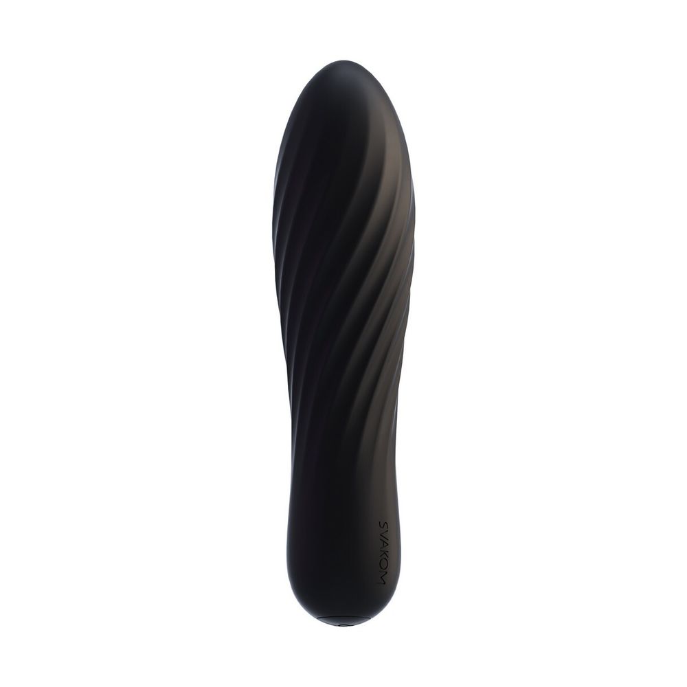S115B-Black / Tulip минивибропуля для стимуляции эрогенный зон, черная