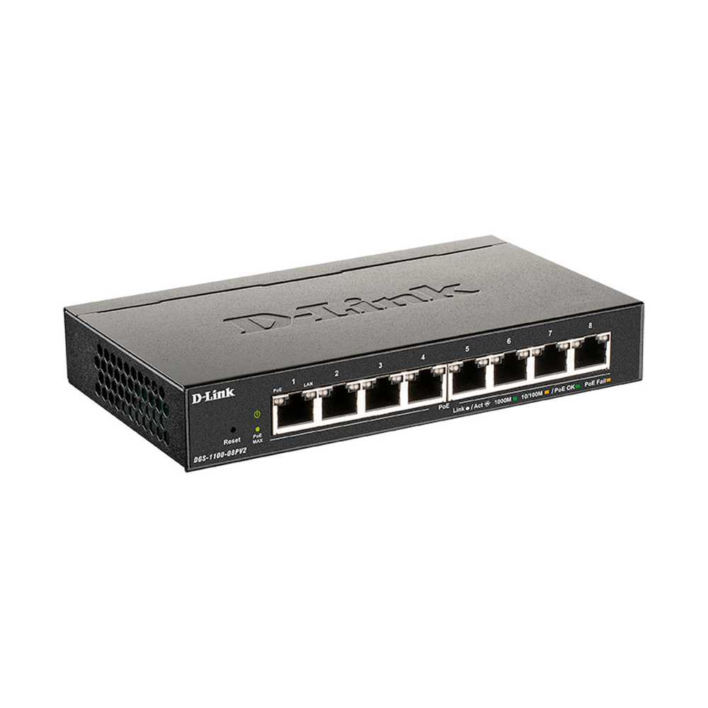 Коммутатор D-Link DGS-1100-08PV2/A4A