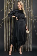 Платье вечернее Дерзкая элегантность (черное) П14470-7М LT Collection