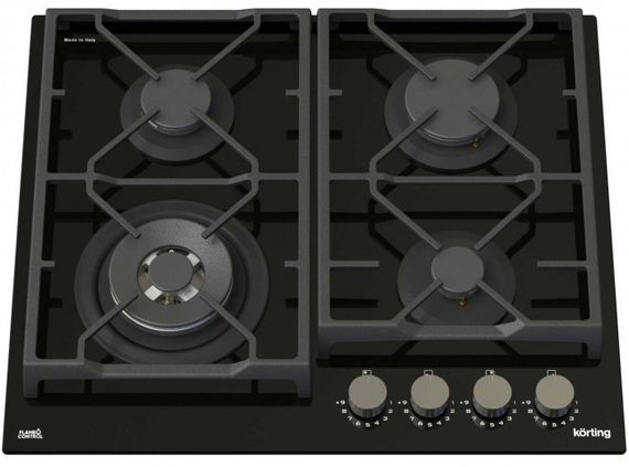 Газовая стеклянная варочная панель Korting HGG 6987 CTN FLC