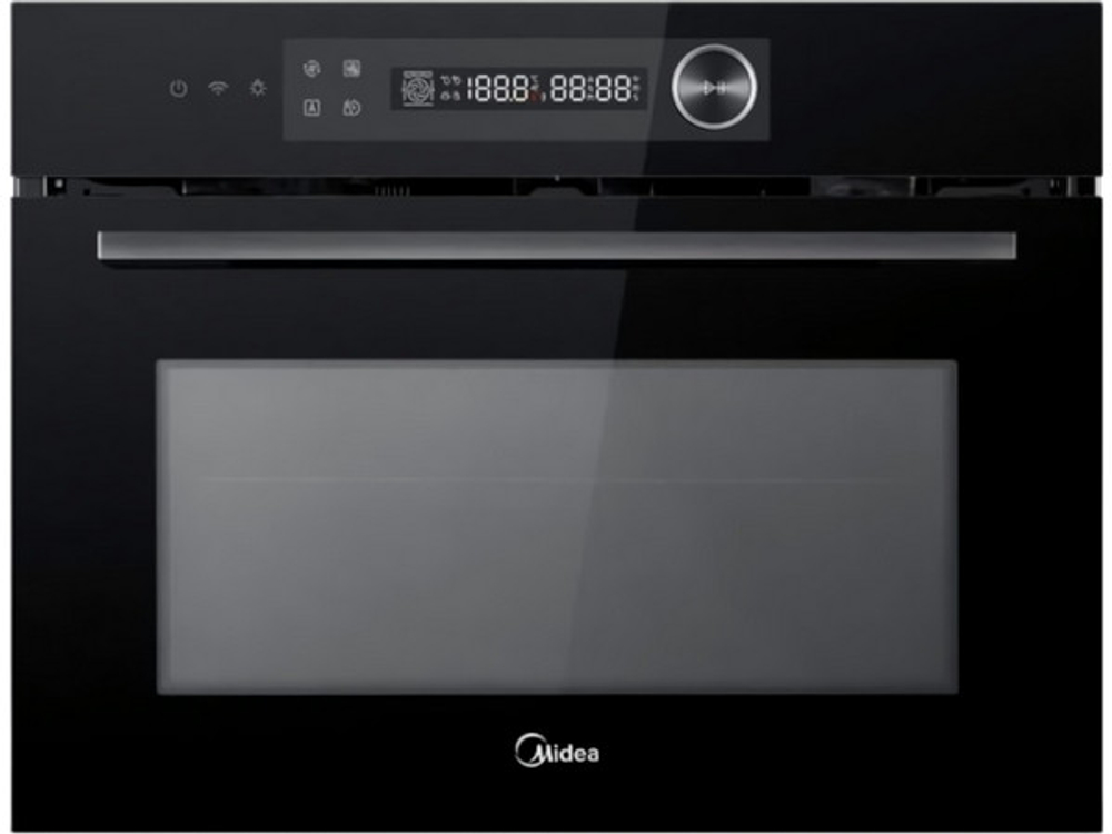 Духовой шкаф Midea MCO82007MBG-I компактный с СВЧ