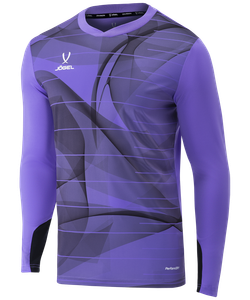 Свитер вратарский DIVISION PerFormDRY GK Pattern LS, сиреневый/темно-серый/белый