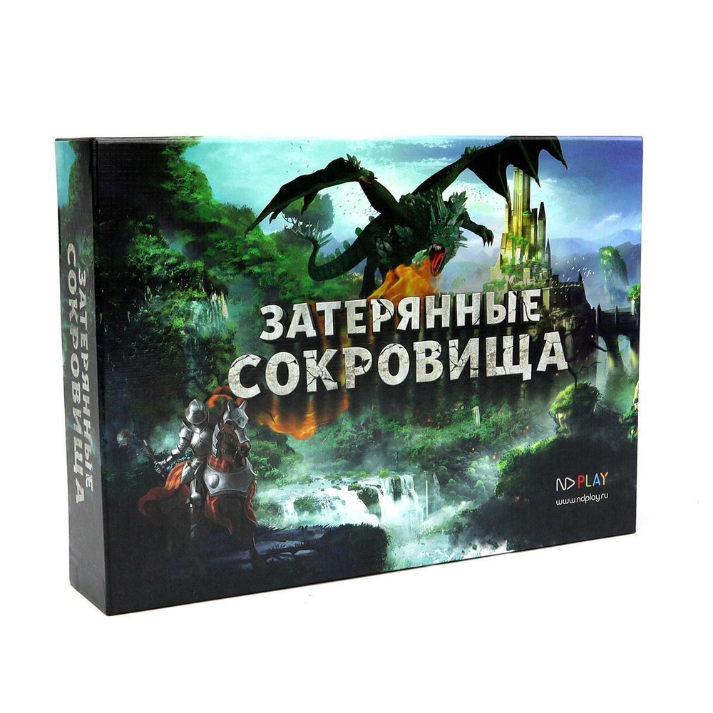 Игра-ходилка "Затерянные сокровища" 78 карточек (ND Play)