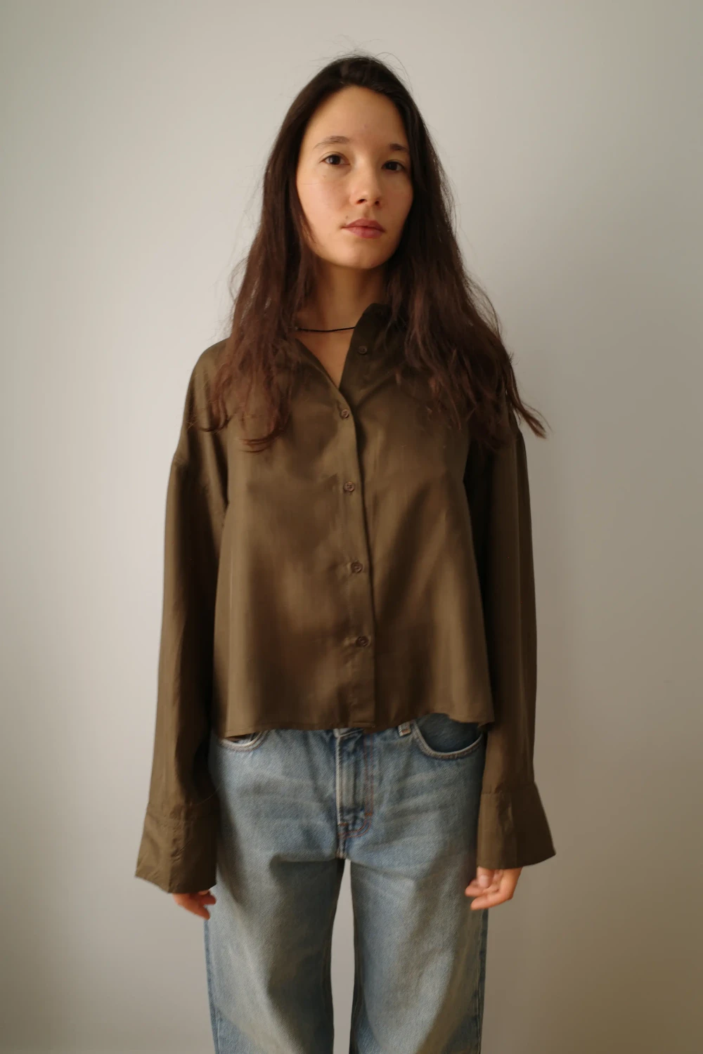 Рубашка Bellepiece Eliot хаки