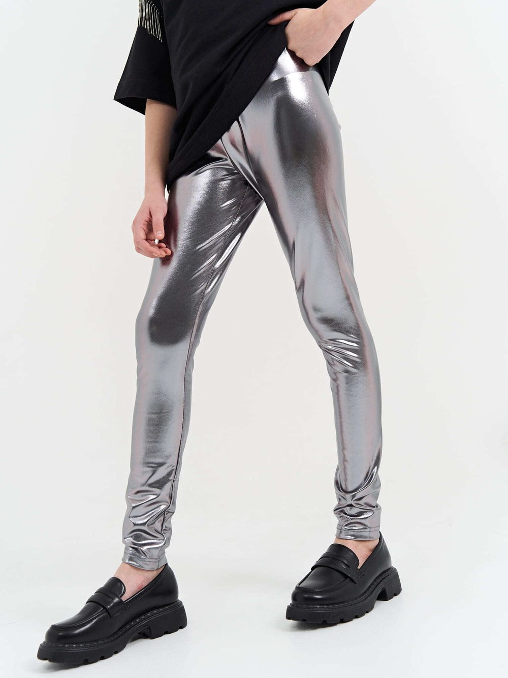 Лосины "Темный никель" 7+