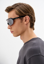 Спортивные очки 100% S2 / Soft Tact Black / HiPER Crimson Silver Mirror Lens