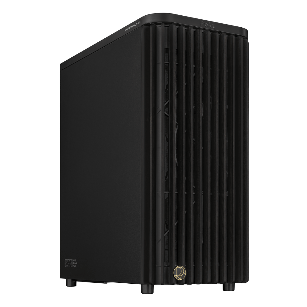 Корпус ASUS PROART PA401 WOOD METAL PWM BLACK ATX 90DC00M0-B39010