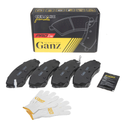 Колодки передние PRO-Line Ceramic HAVAL H8,H9/KIA Carnival/H-1,Grand Starex 07- GANZ GIJ09025C