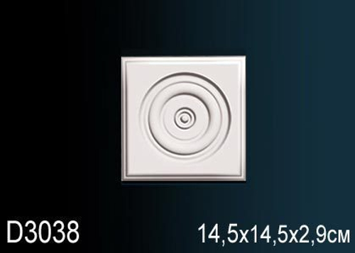 Капитель пилястры D3038