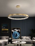 Люстра XD-80 gold