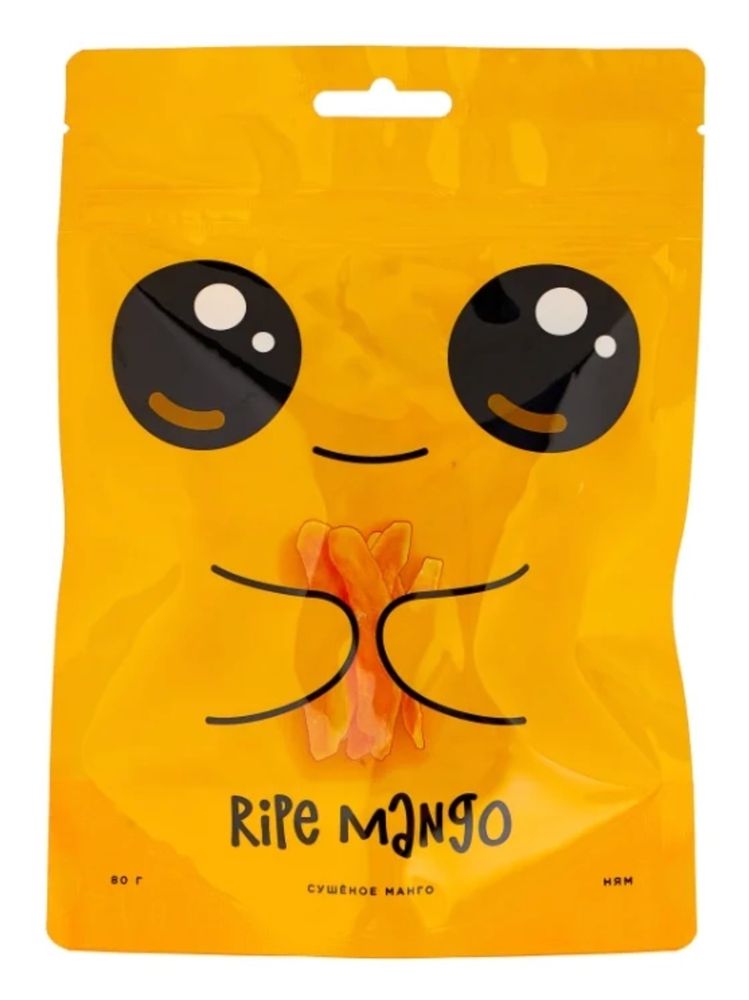 Манго Ripe mango cушеное, 80 г
