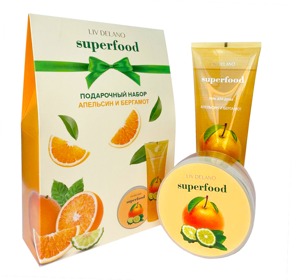 Подарочный набор SUPERFOOD с кремом