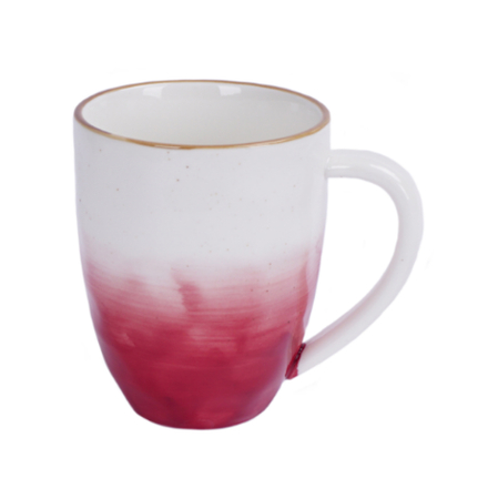 Кружка 450 мл, фарфор, красный цвет "The Sun" P.L.
