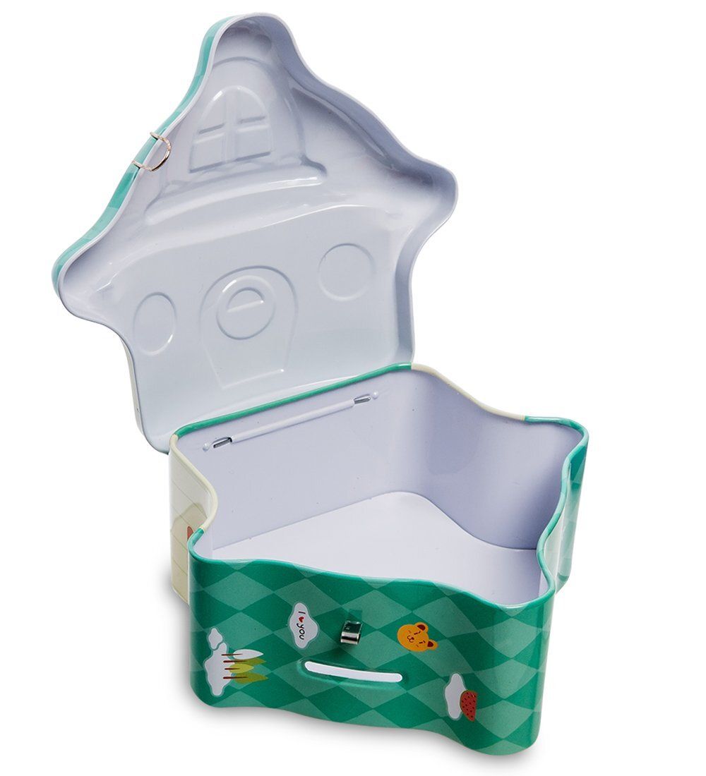 BX- 53/4 Металлическая копилка «Пряничный домик»