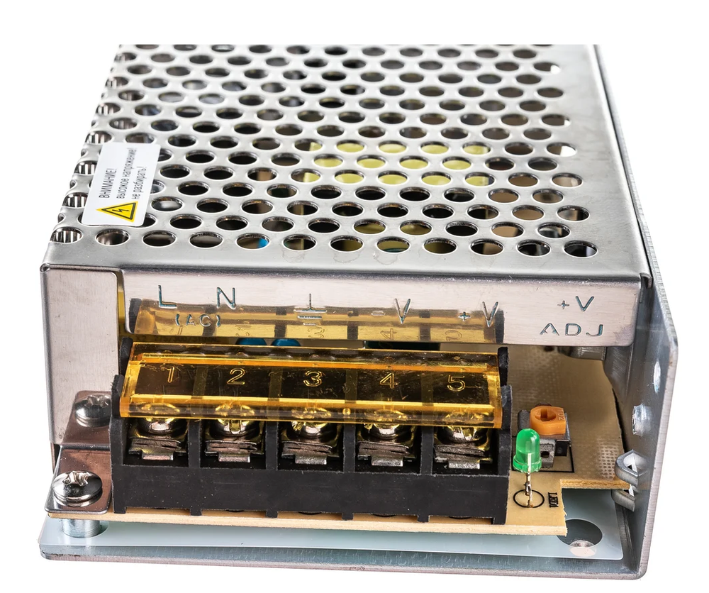 Драйвер 40Вт 12В блок-клеммы IP20 IEK