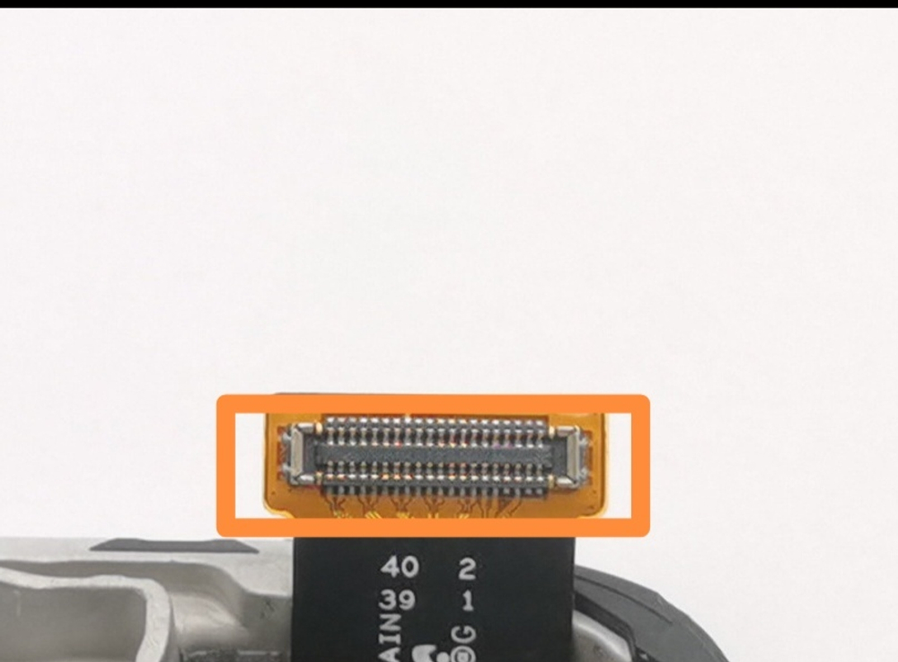Xiaomi Redmi Note 12S (23030RAC7Y) / FPC коннектор дисплея (на шлейфе) (ORIG)