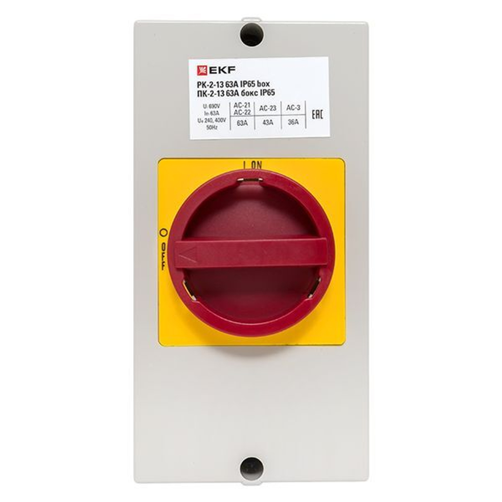 Переключатель кулачковый  EKF pk-2k-13-63-a65