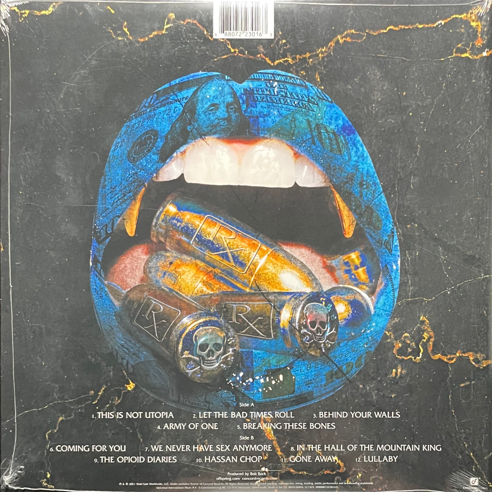 The Offspring ‎– Let The Bad Times Roll (Европа 2021г.) Orange